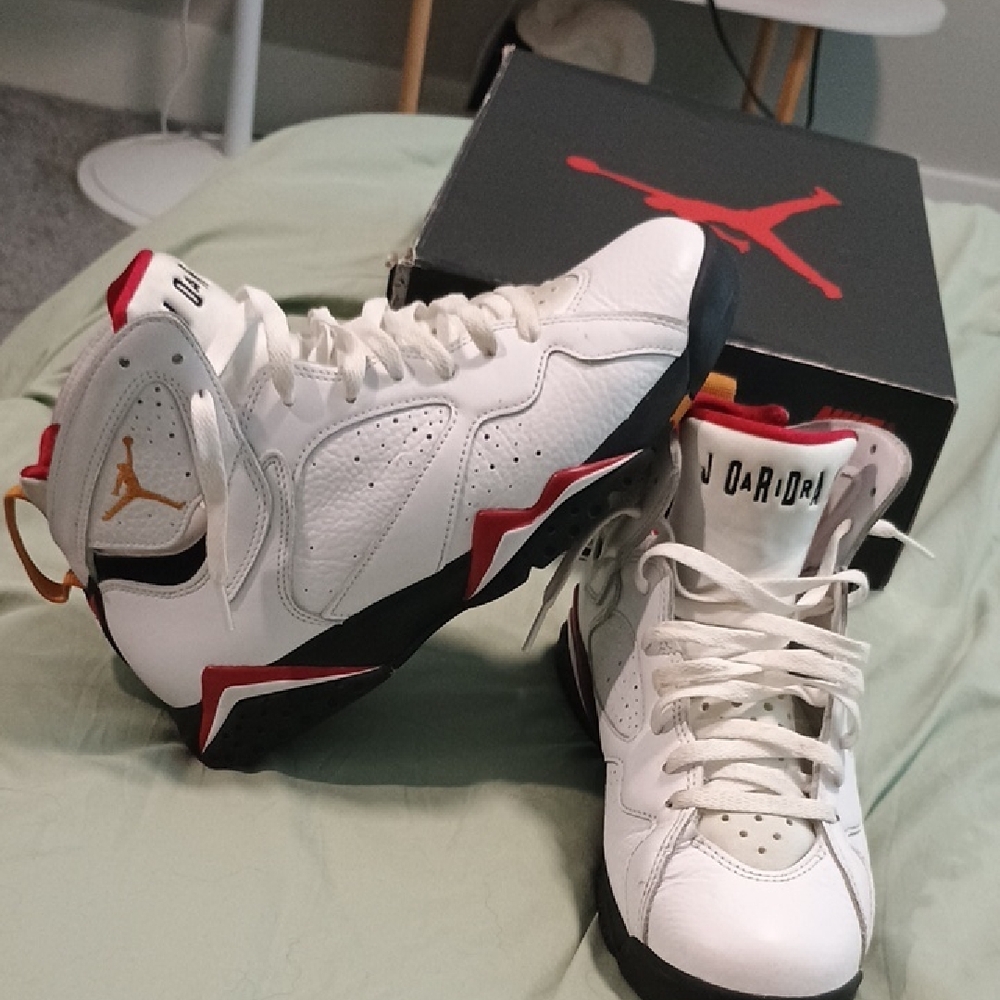 Jordan 7 Cardinal Red. Size 8.5